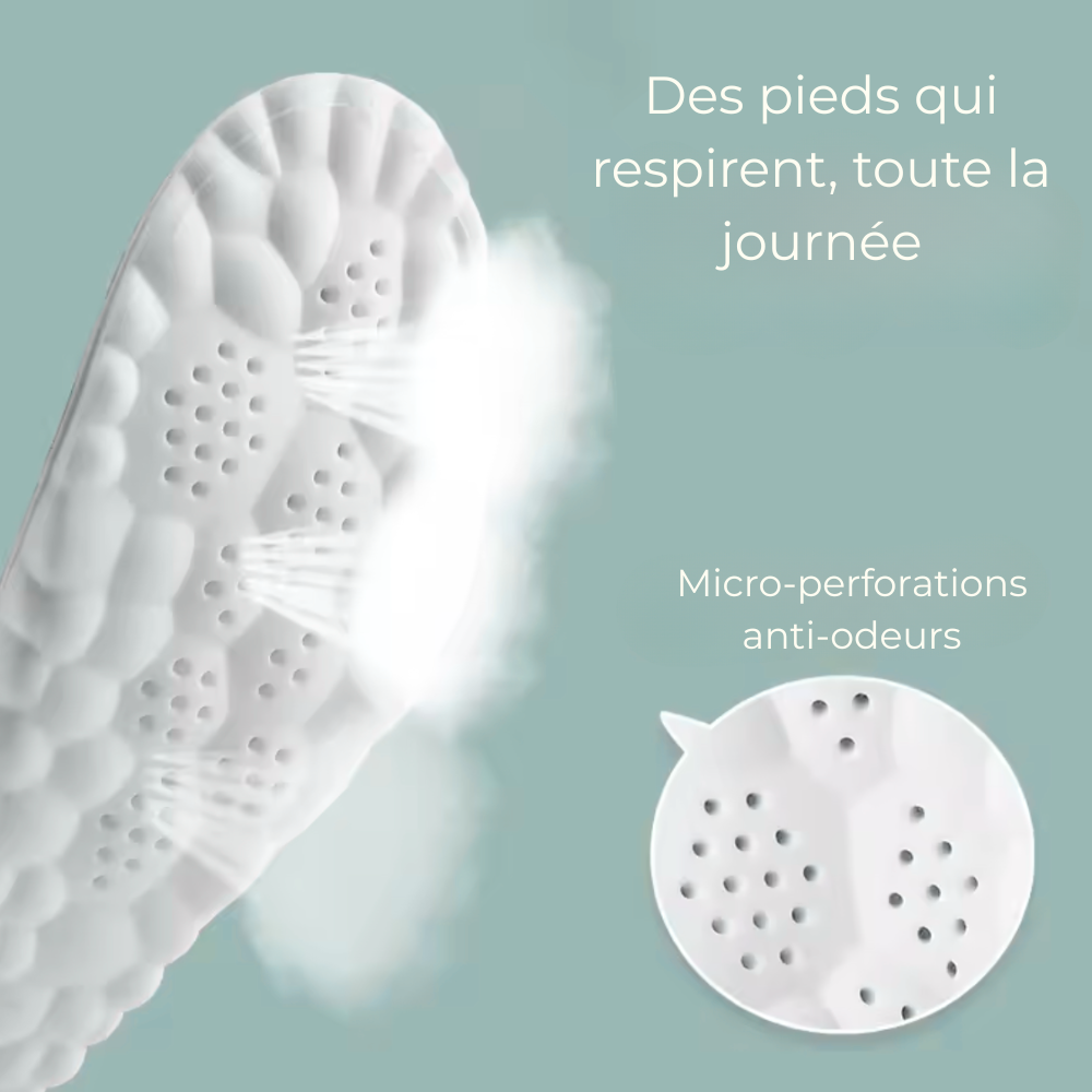 Semelles de confort ergonomiques
