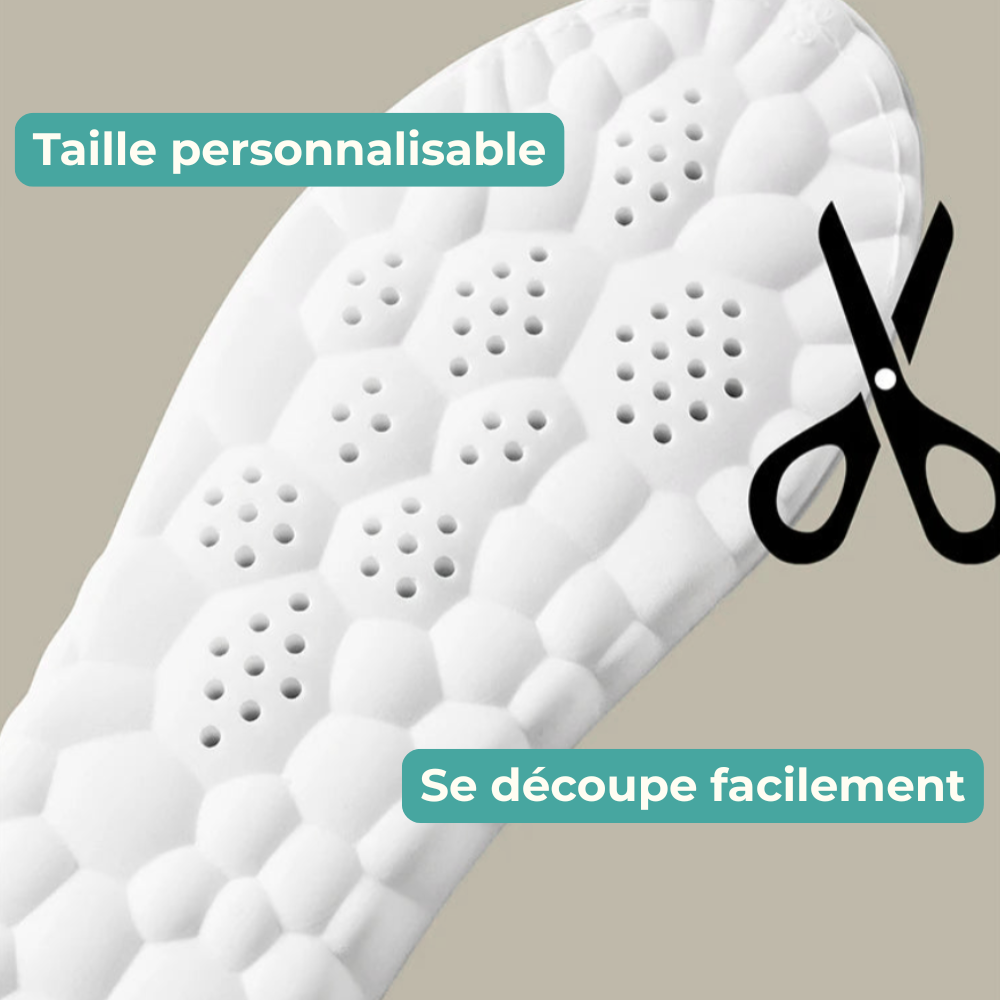 Semelles de confort ergonomiques